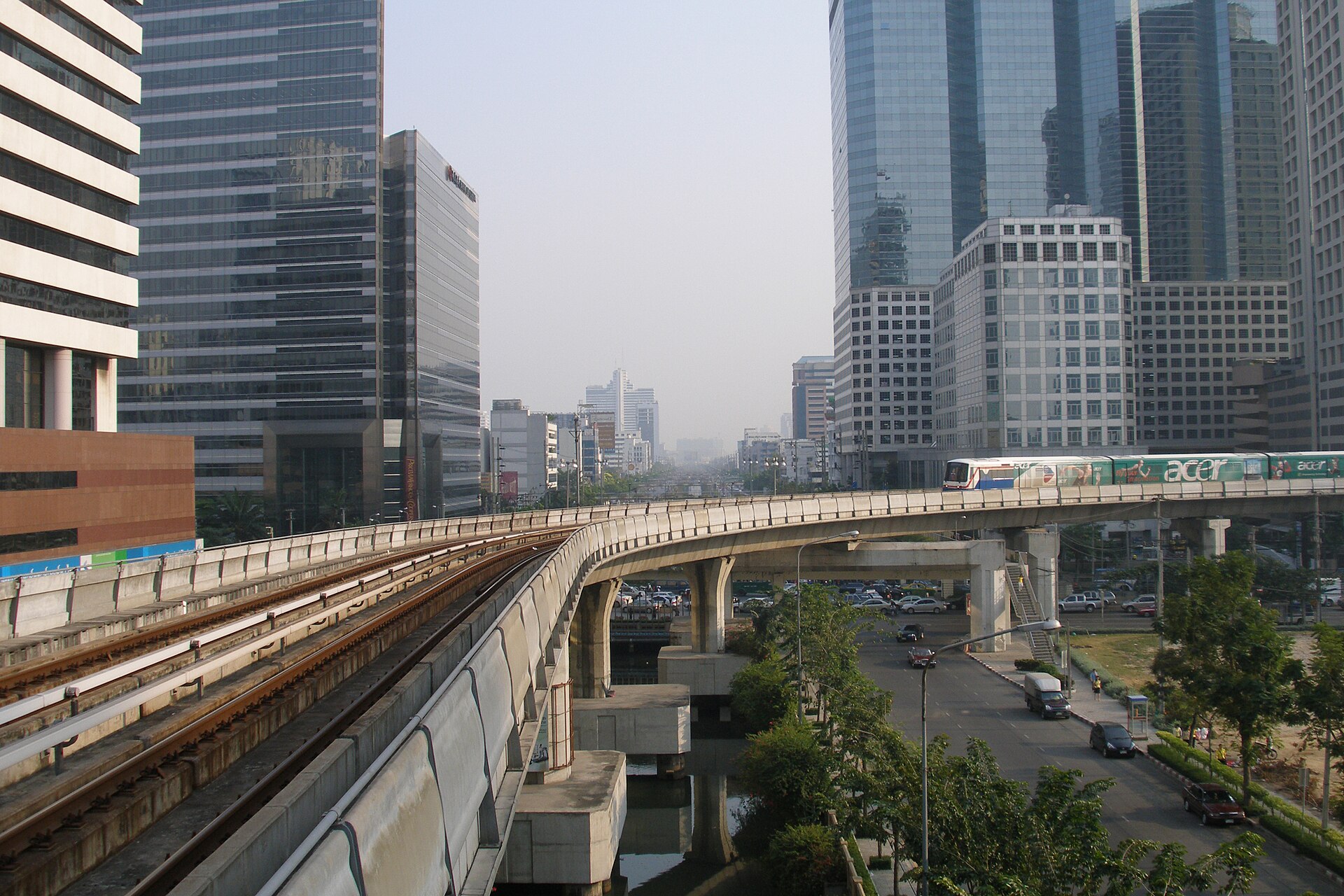 Bangkok ulaşım: BTS Skytrain