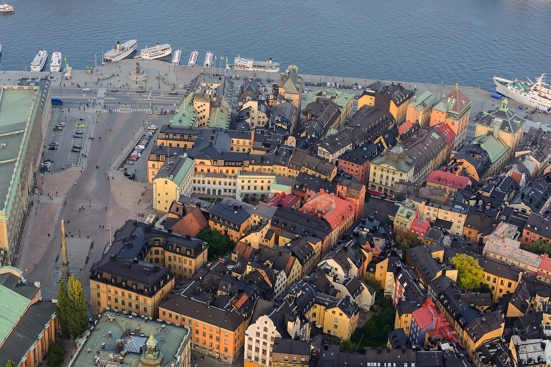 Stockholm Gamla Stan eski şehir