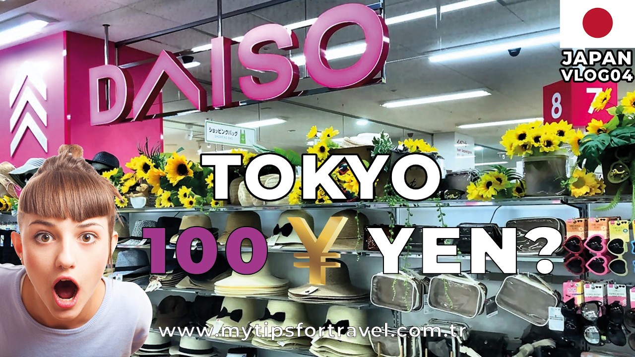 Daiso Mağazasında Her Şey 100 Yen mi? | Japonya Alışveriş Vlogu