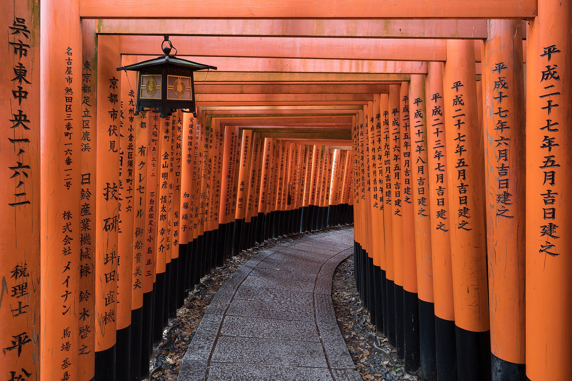 Kyoto gezilecek yerler: Fushimi Inari torii kapıları